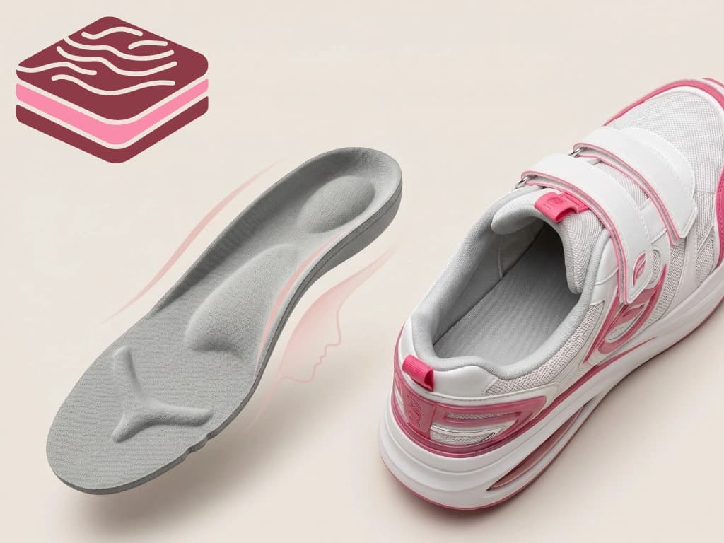 Soletta memory foam per comfort ortopedico